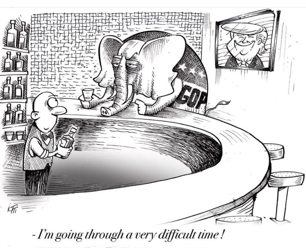 SINAL DE VIDA VINDO DO PARTIDO REPUBLICANO NOS&nbsp;EUA