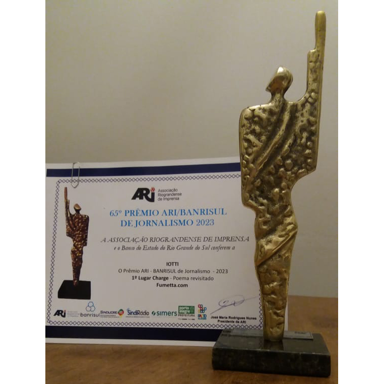 FUMETTA PREMIADO NA&nbsp;ARI