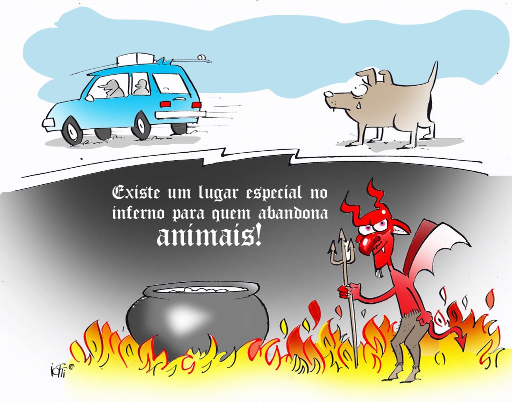 ABANDONO DE ANIMAIS É CRIME&nbsp;!!!