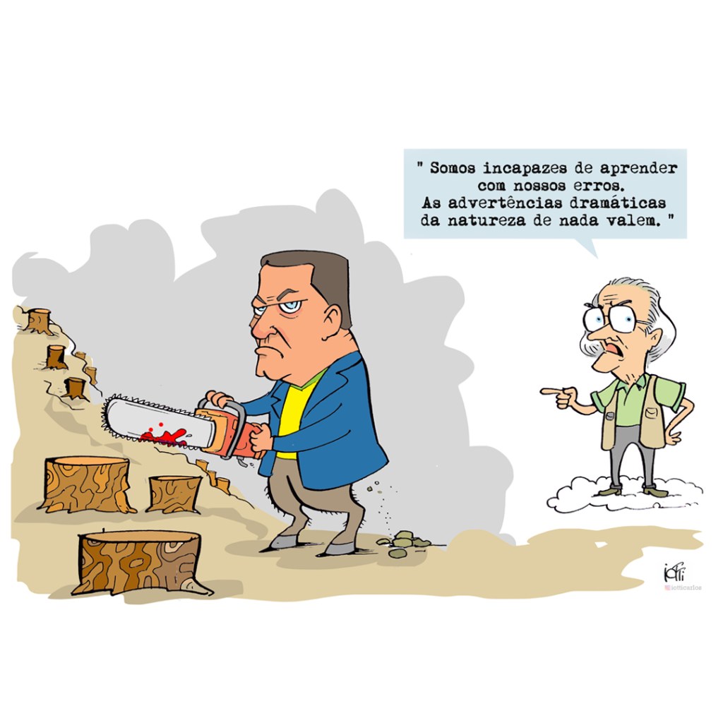 DESINTELIGÊNCIA NATURAL A SERVIÇO DA FALTA DE EDUCAÇÃO&nbsp;AMBIENTAL