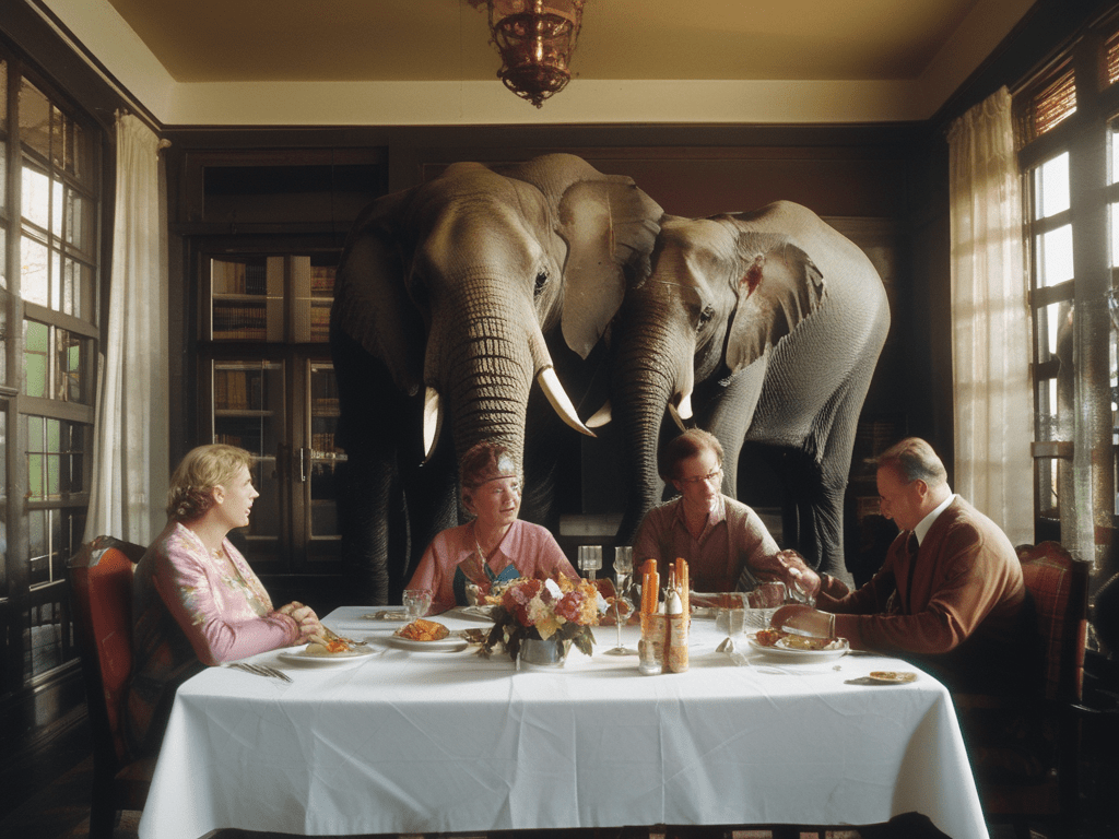 CUTUCANDO O ELEFANTE NA SALA COM VARA&nbsp;CURTA