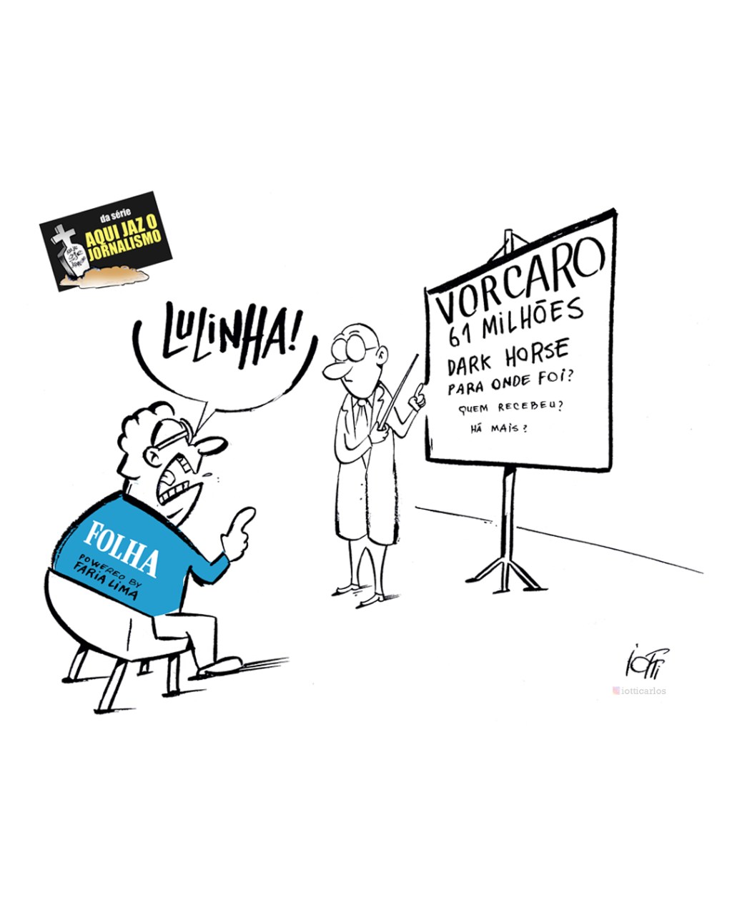 AQUI JAZ O JORNALISMO by FARIA&nbsp;LIMA